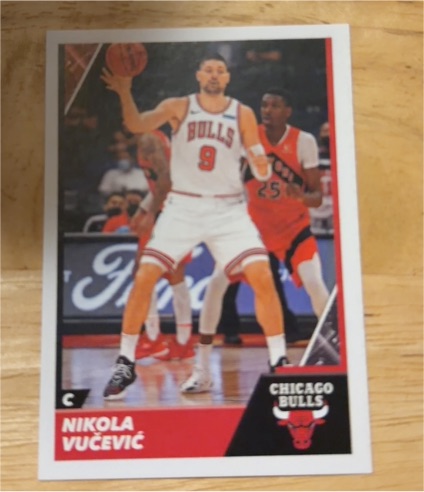 2021-22 Panini NBA Sticker & Card Collection #162 Nikola Vucevic — front