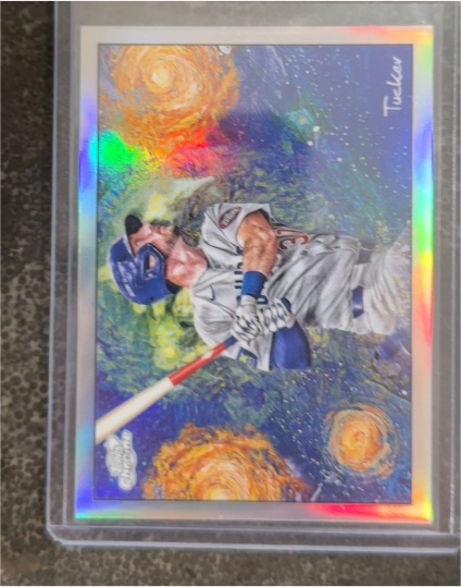 2025 Topps Chrome Cosmic #STN-15 Kyle Tucker Stars in the Night — front