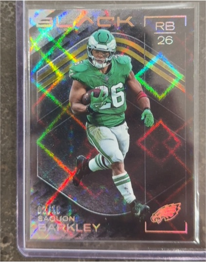 2023 Panini Black #26 Saquon Barkley — front