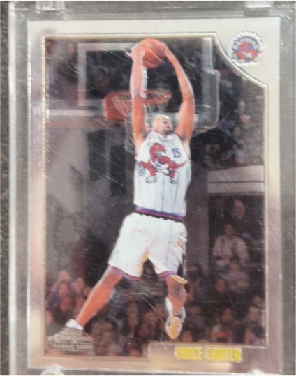 1998-99 Topps Chrome #199 Vince Carter — front