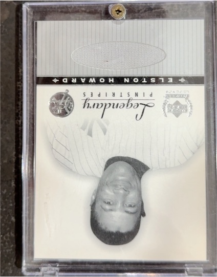 2000 Upper Deck Yankees Legendary Pinstripes #EH-LP Elston Howard — front