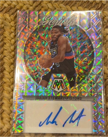 2022-23 Panini Mosaic #MS-STE Isaiah Stewart — front