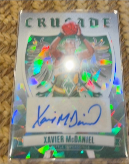2023-24 Panini Phoenix #CS-XMD Xavier McDaniel — front