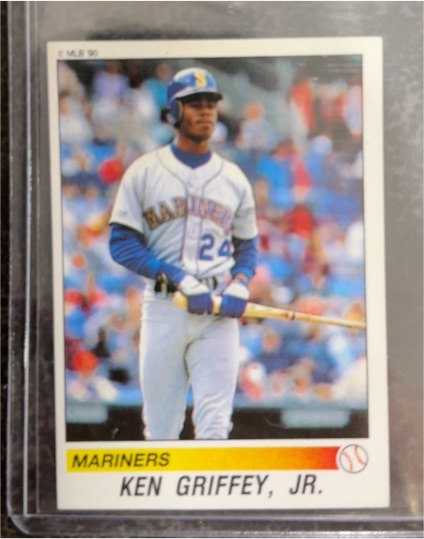1990 Panini Stickers #155 Ken Griffey Jr. — front