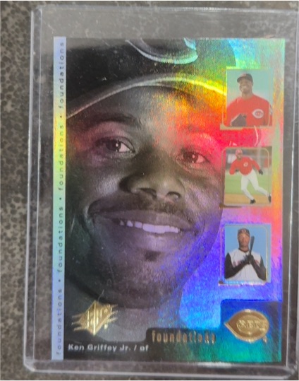 2000 Upper Deck SPX Foundations #F1 Ken Griffey Jr. — front