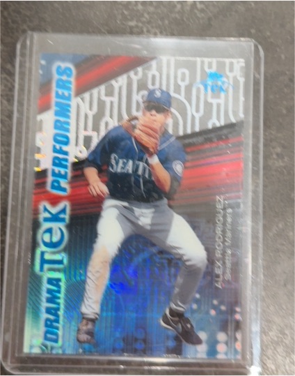 2000 Topps Tek Drama Tek Performers #DP7 Alex Rodriguez — front