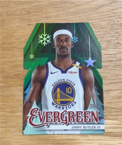 2025-26 Topps Holiday #EV-JB Jimmy Butler III — front