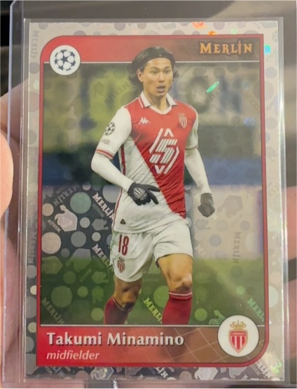 2024 Topps Merlin UEFA #131 Takumi Minamino — front