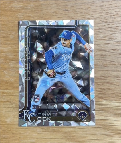 2025 Topps Update #US176 Evan Sisk — front