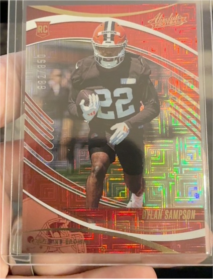2025 Panini Absolute #121 Dylan Sampson — front