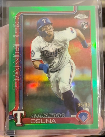 2025 Topps Chrome Update #USC174 Alejandro Osuna — front