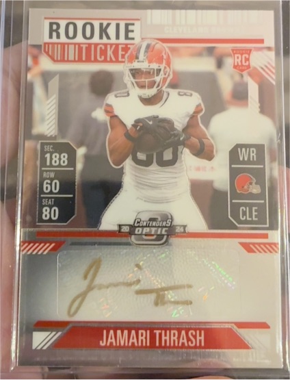 2024 Panini Contenders Optic #149 Jamari Thrash — front