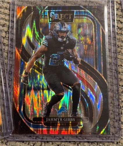 2024 Panini Select Premier Level #163 Jahmyr Gibbs — front