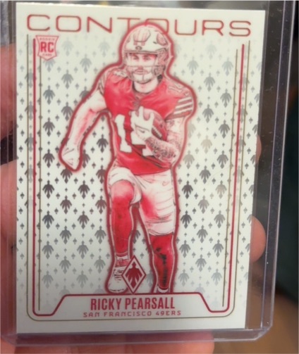 2024 Panini Phoenix #CON-RPL Ricky Pearsall Contours — front