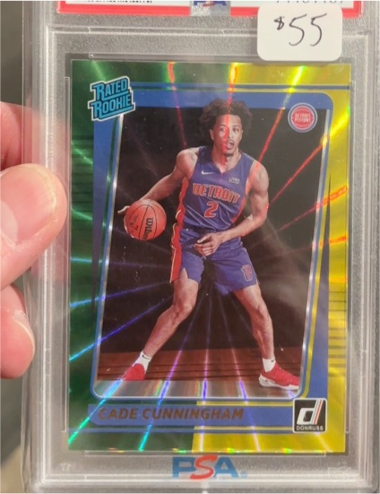 2021-22 Donruss #211 Cade Cunningham — front