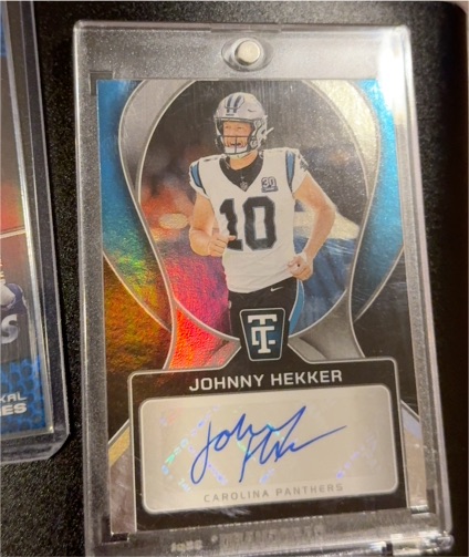 2024 Panini Totally Certified Johnny Hekker Autograph — front