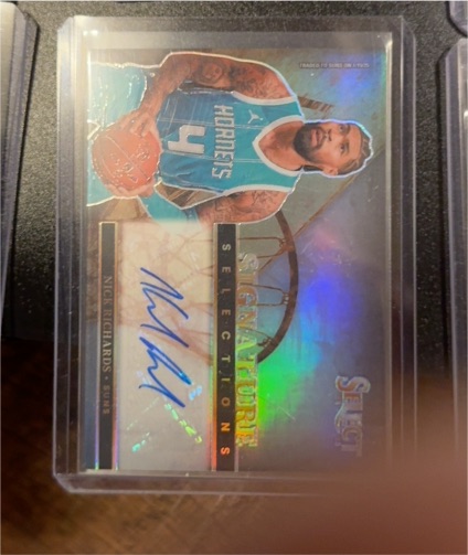 2024-25 Panini Select Signature Selections #SS-WHT Dariq Whitehead — front