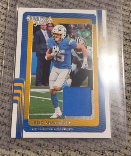 2025 Panini Donruss Threads #DTH-LMY Ladd McConkey — front