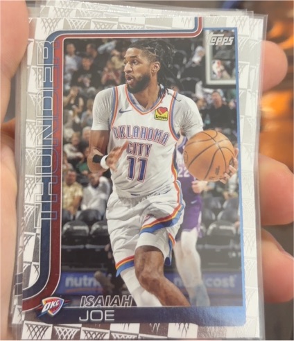 2025-26 Topps #121 Isaiah Joe Season Tip Off — front