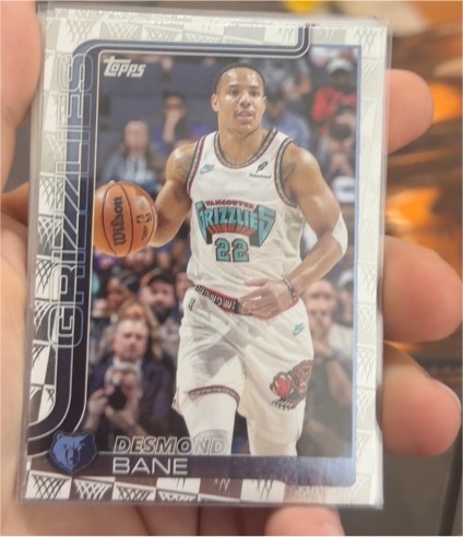 2025-26 Topps #185 Desmond Bane — front