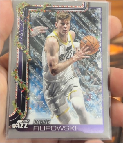 2025-26 Topps Holiday #H104 Kyle Filipowski — front