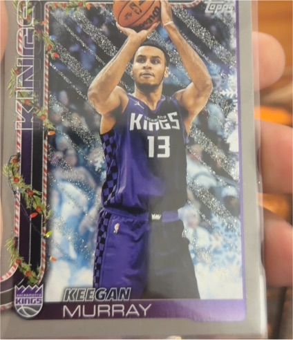 2025-26 Topps Holiday #H133 Keegan Murray — front