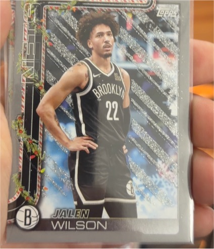 2025-26 Topps Holiday #H11 Jalen Wilson — front