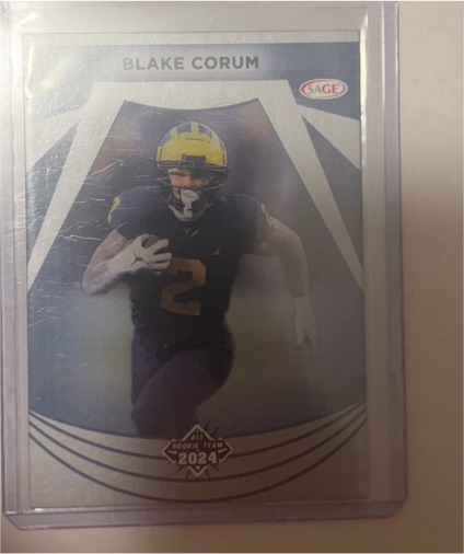 2024 Sage Low Series #115 Blake Corum — front