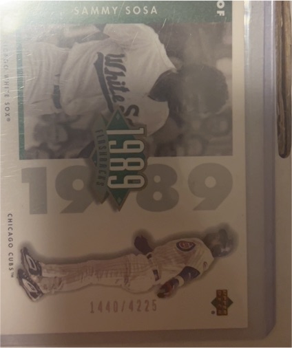 2002 Upper Deck Authentics 1989 Flashbacks #F9 Sammy Sosa — front