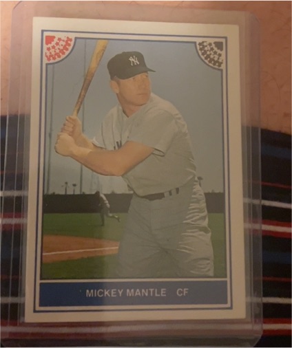 1987 TCMA 1961 #2 Mickey Mantle — front