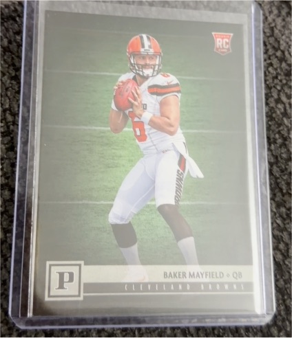 2018 Panini #308 Baker Mayfield RC — front