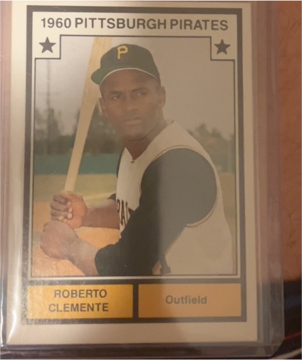 1987 TCMA Roberto Clemente #4 — front