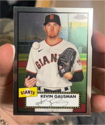 2021 Topps Chrome Platinum Anniversary #490 Kevin Gausman — front