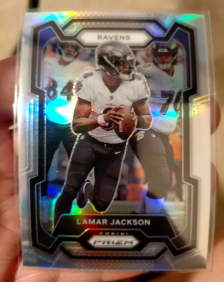 2023 Panini Prizm #18 Lamar Jackson — front