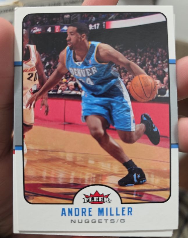 2006 Fleer #46 Andre Miller — front