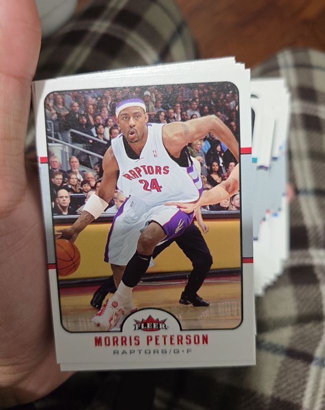 2006-07 Fleer #187 Morris Peterson — front