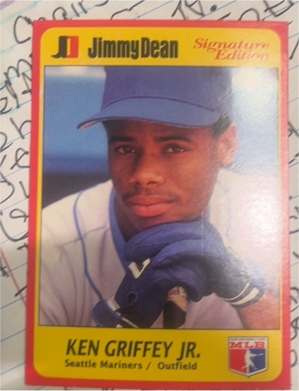 1991 Jimmy Dean Signature Edition #2 Ken Griffey Jr. — front