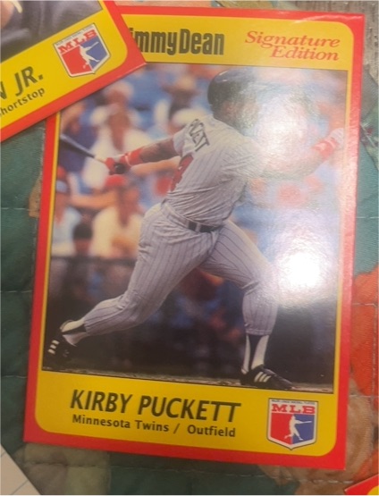 1991 Signature Edition Kirby Puckett — front