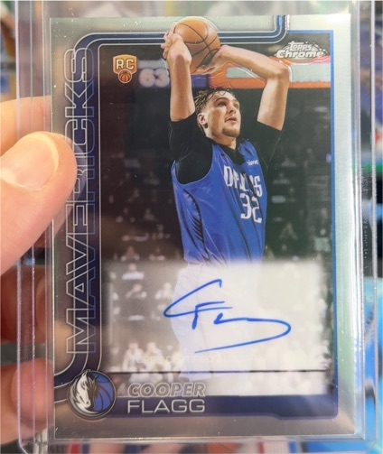 2025-26 Topps Chrome #TCAR-CF Cooper Flagg — front