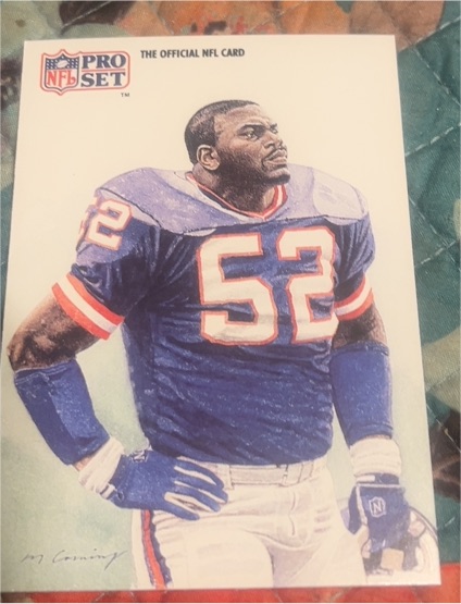 1991 Pro Set #395 Pepper Johnson — front