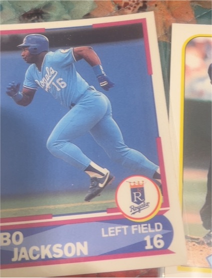 1990 Score #1 Bo Jackson Young Superstars I — front