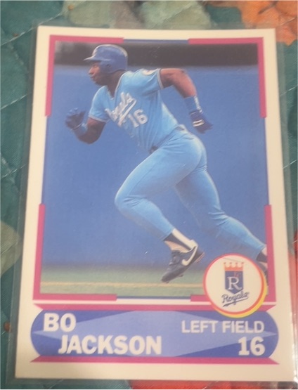 1990 Score #1 Bo Jackson Young Superstars I — front