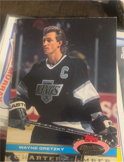 1991 Topps Stadium Club Charter Member #NNO Wayne Gretzky — front