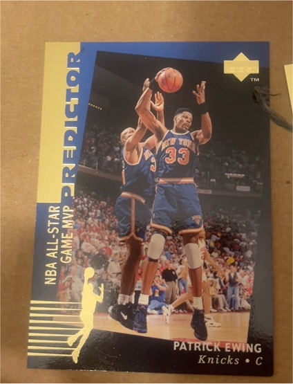 1994-95 Upper Deck #H9 Patrick Ewing Predictor — front
