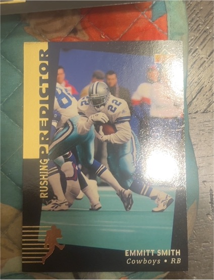 1994 Upper Deck Rushing Predictor #RP11 Emmitt Smith — front