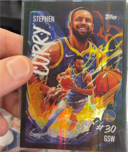 2025 Topps #30 Stephen Curry — front