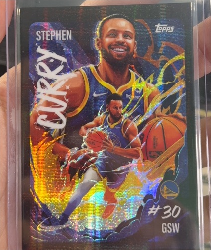 2025 Topps Stephen Curry #30 Golden State Warriors — front
