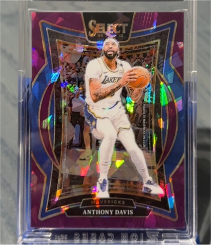 2024-25 Panini Select Concourse #25 Anthony Davis — front