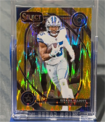 2024 Panini Select Club Level #256 Ezekiel Elliott — front