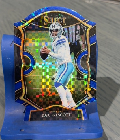 2020 Panini Select Concourse Die-Cut #9 Dak Prescott — front